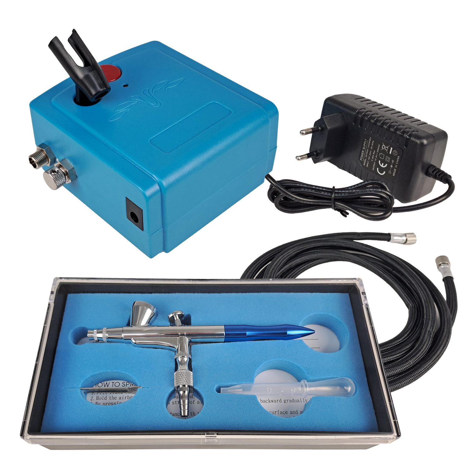 Profi-Airbrush Set Carry I